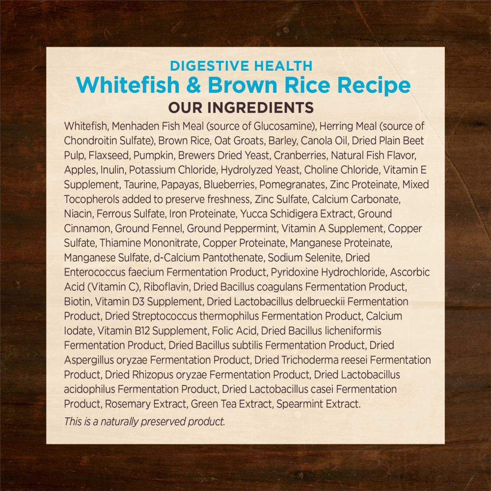 Wellness Core Digestive Health Whitefish Recipe Dry Dog Food