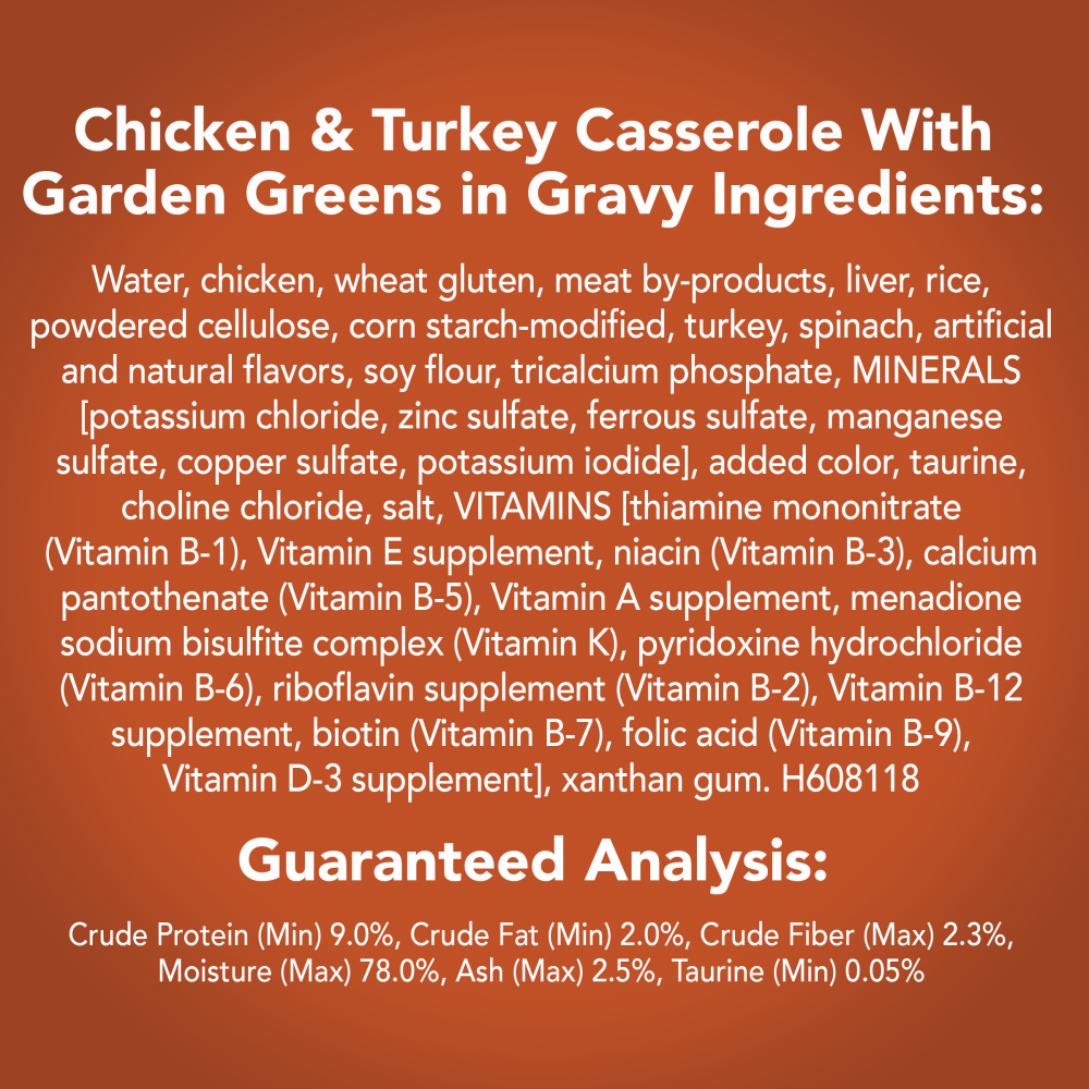Friskies Selects Indoor Chunky Chicken and Turkey Casserole Canned Cat Food
