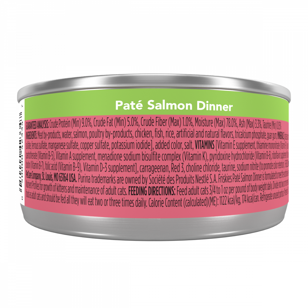 Friskies Pate Salmon Dinner Canned Cat Food
