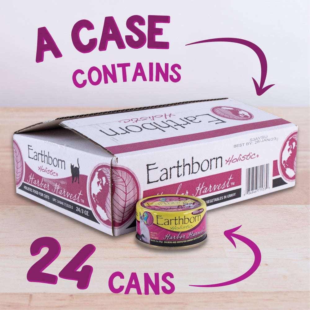Earthborn Holistic Harbor Harvest Grain Free Canned Cat Food