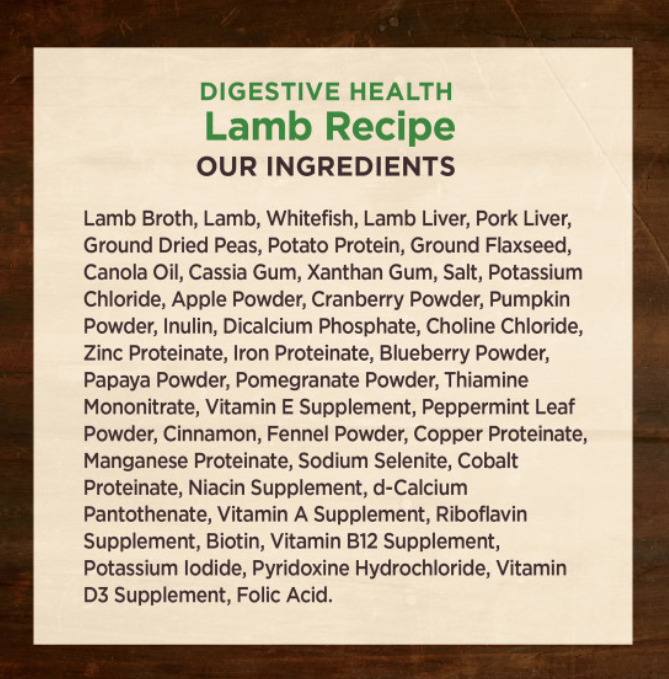 Wellness Core Digestive Health Grain Free Lamb Recipe Canned Dog Food