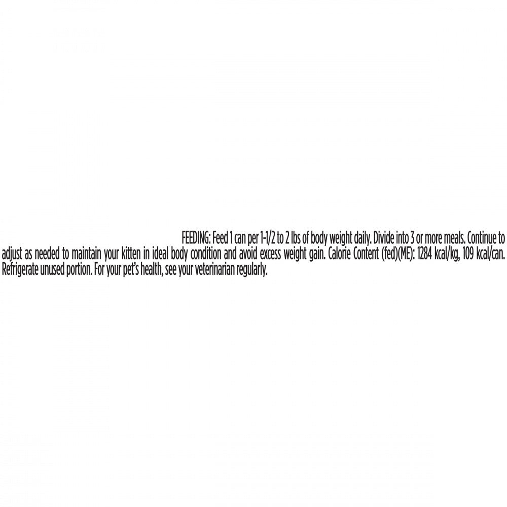 Purina Pro Plan Grain-Free Pate Salmon & Tuna Entree Pull-Top Can Wet Kitten Food