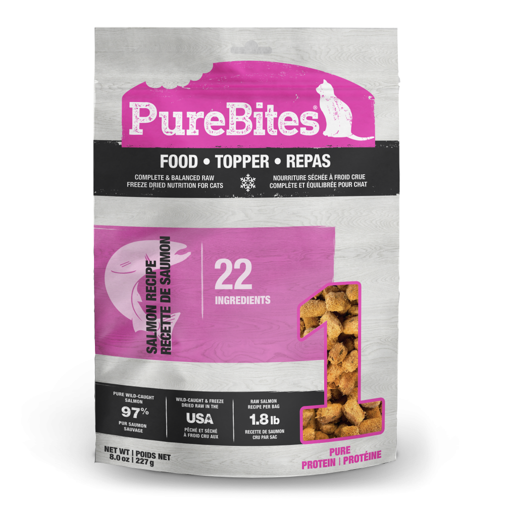 PureBites Cat Food Topper Salmon Recipe