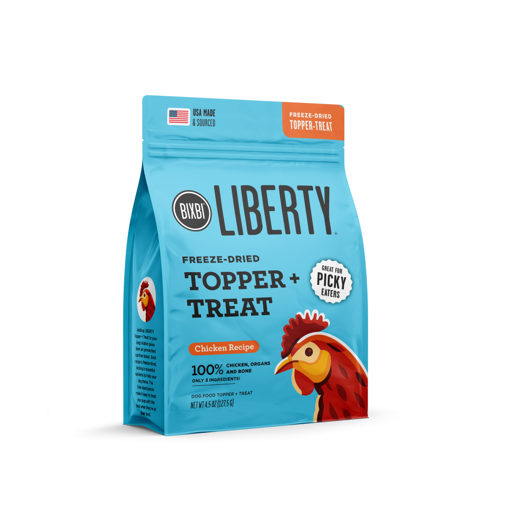 BIXBI LIBERTY Chicken Freeze Dried Topper & Treat