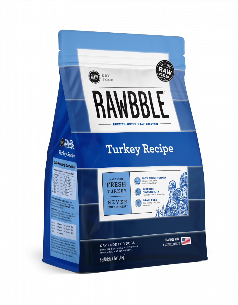 BIXBI Rawbble Kibble Grain Free Turkey