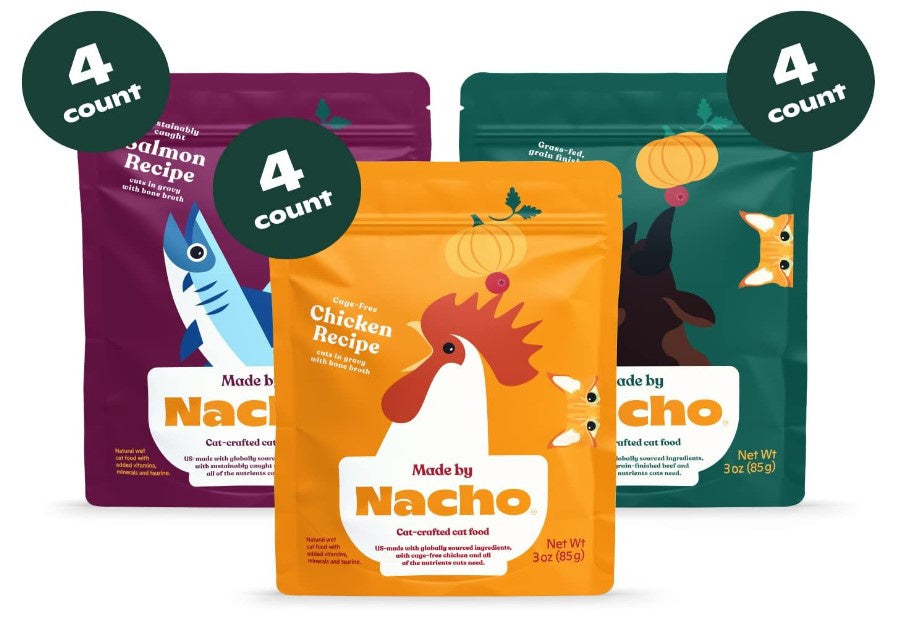 Made By Nacho Cuts In Gravy With Bone Broth Wet Cat Food Variety