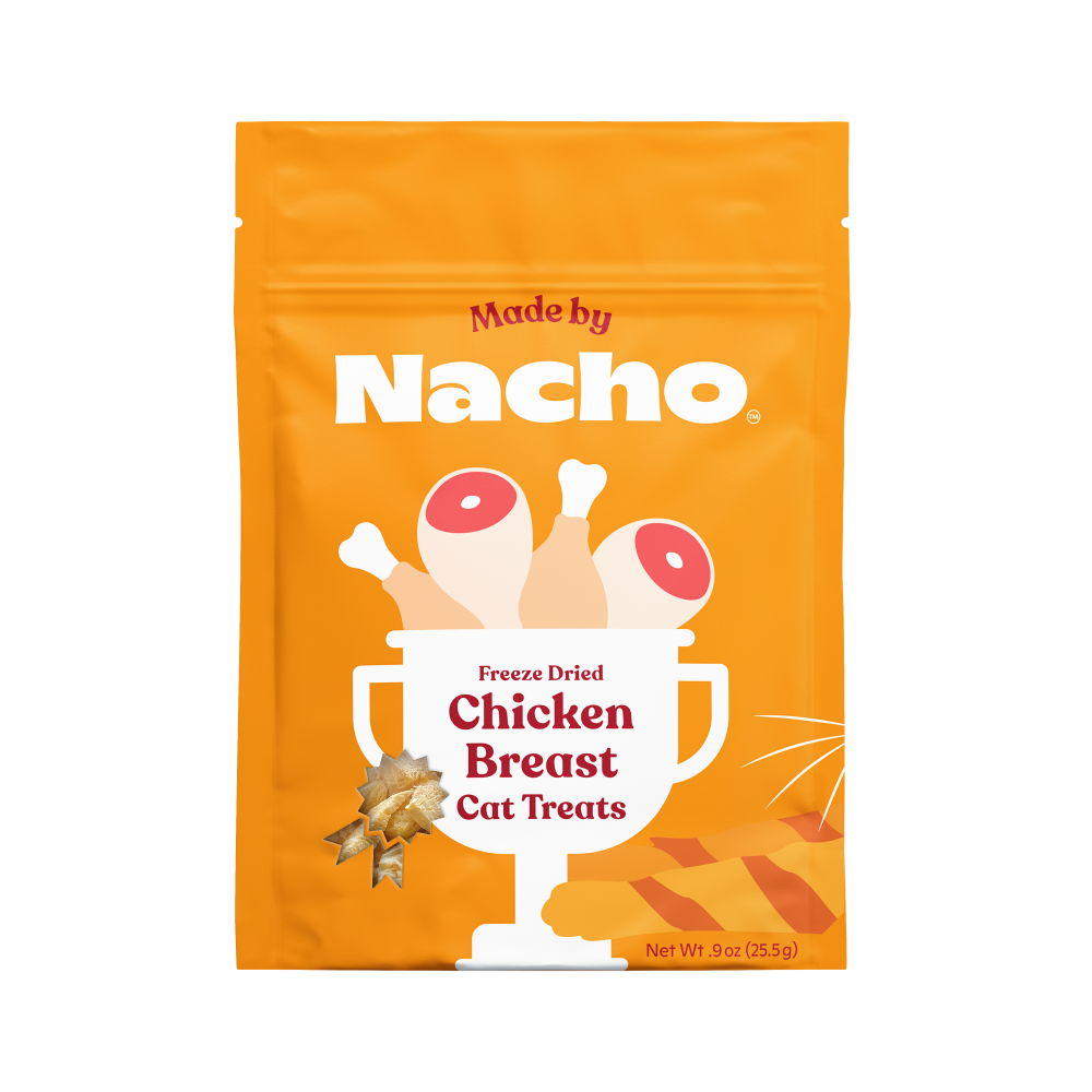 Made by Nacho Freeze Dried Chicken Breast Cat Treats
