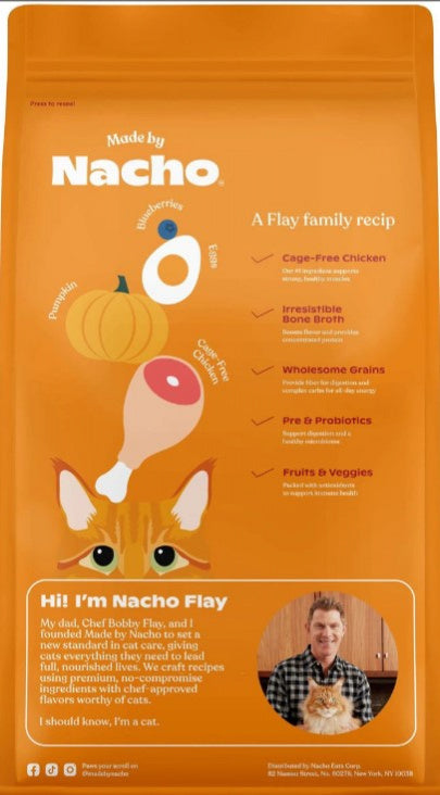 Made By Nacho Bone Broth Infused Cage-Free Chicken & Pumpkin Recipe