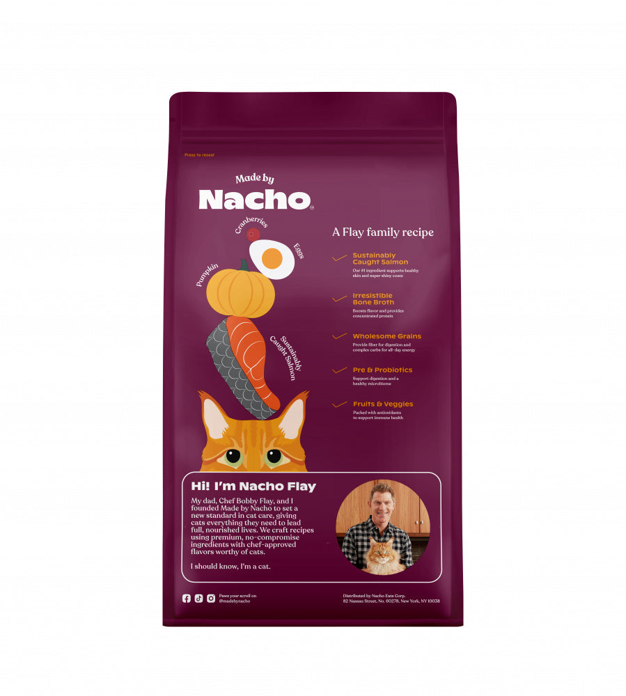 Made By Nacho Bone Broth Infused Sustainably Caught Salmon & Pumpkin Recipe