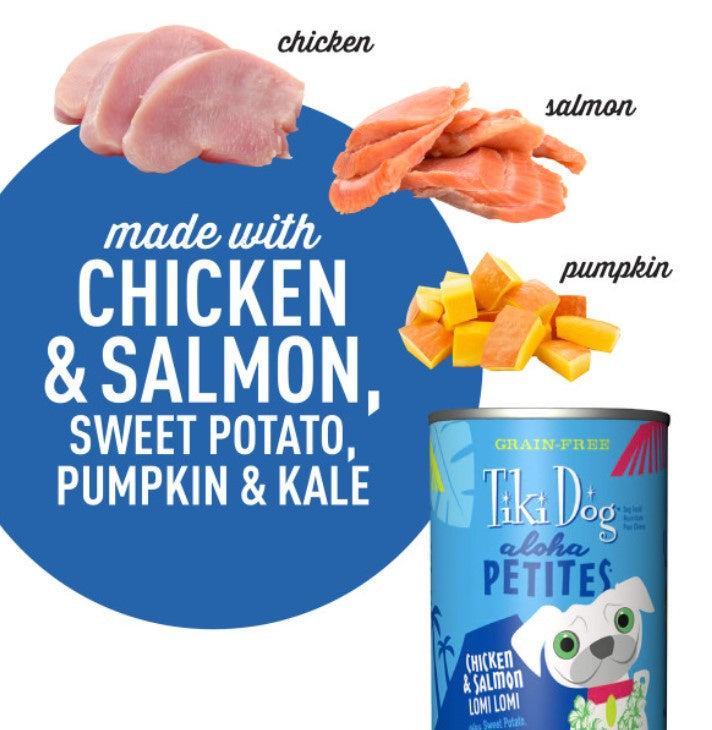 Tiki Dog Aloha Petites Chicken & Salmon Wet Dog Food