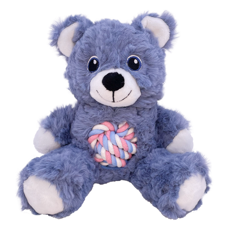 Kong Knots Teddy Assorted Dog Toy