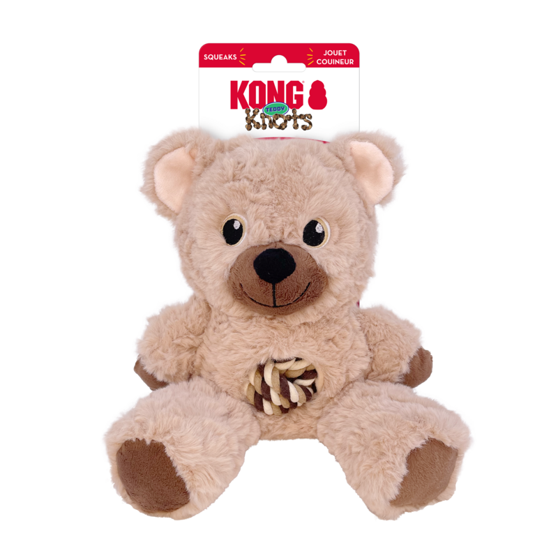 Kong Knots Teddy Assorted Dog Toy