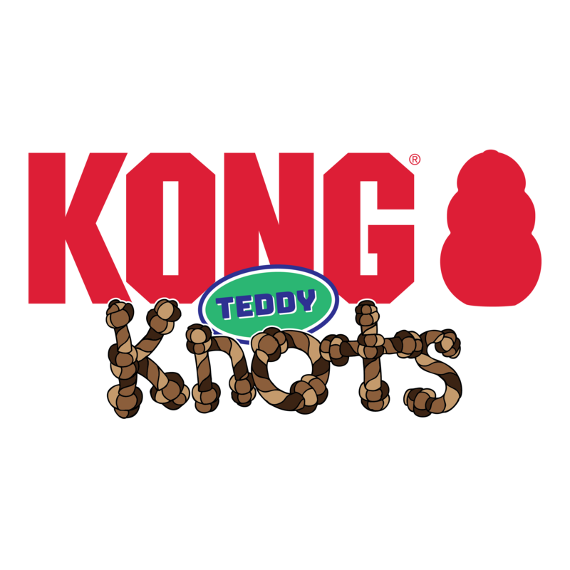 Kong Knots Teddy Assorted Dog Toy