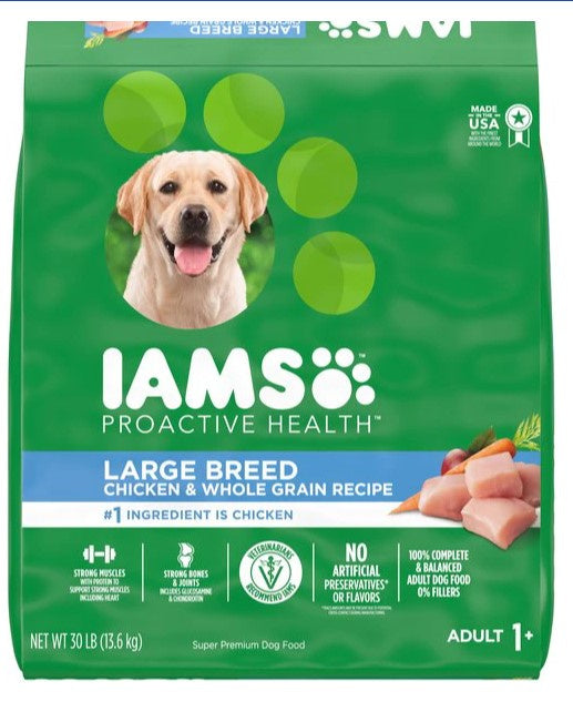 Greenies Large Breed Chicken Dry Dog Food