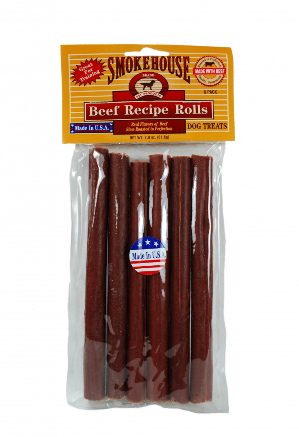 Smokehouse Beefy Rolls Dog Treats