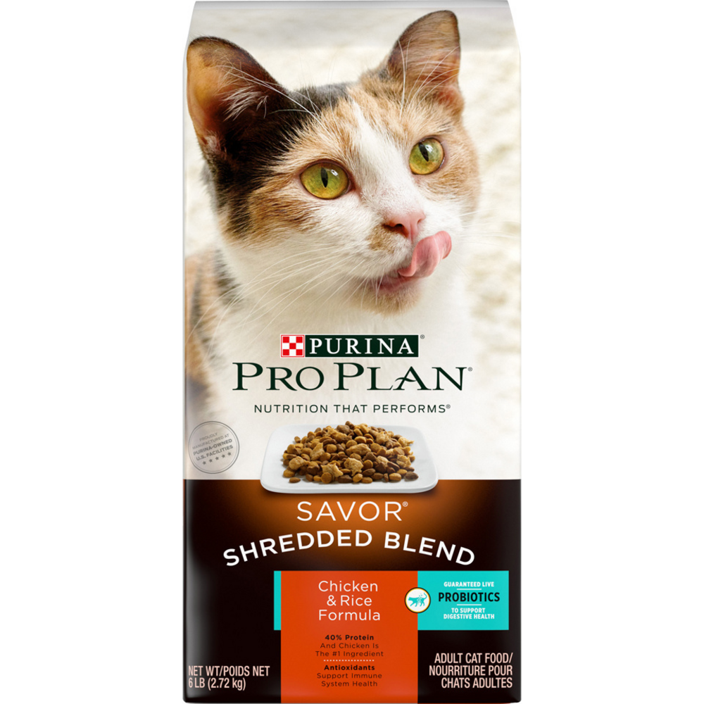 ProPlan Shredded Blend Chicken and Rice Adult Cat Food