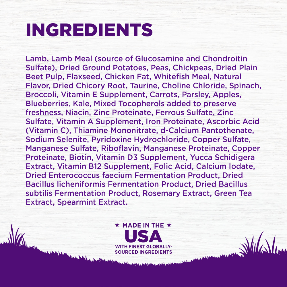 Wellness Grain-Free Complete Health Adult Lamb & Lamb Meal Recipe Dry Dog Food