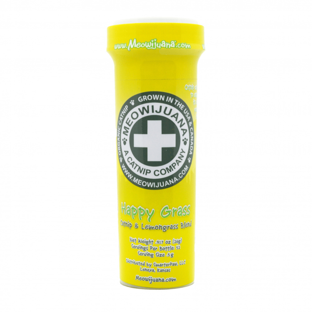 Meowijuana Happy Grass Catnip and Lemongrass Blend