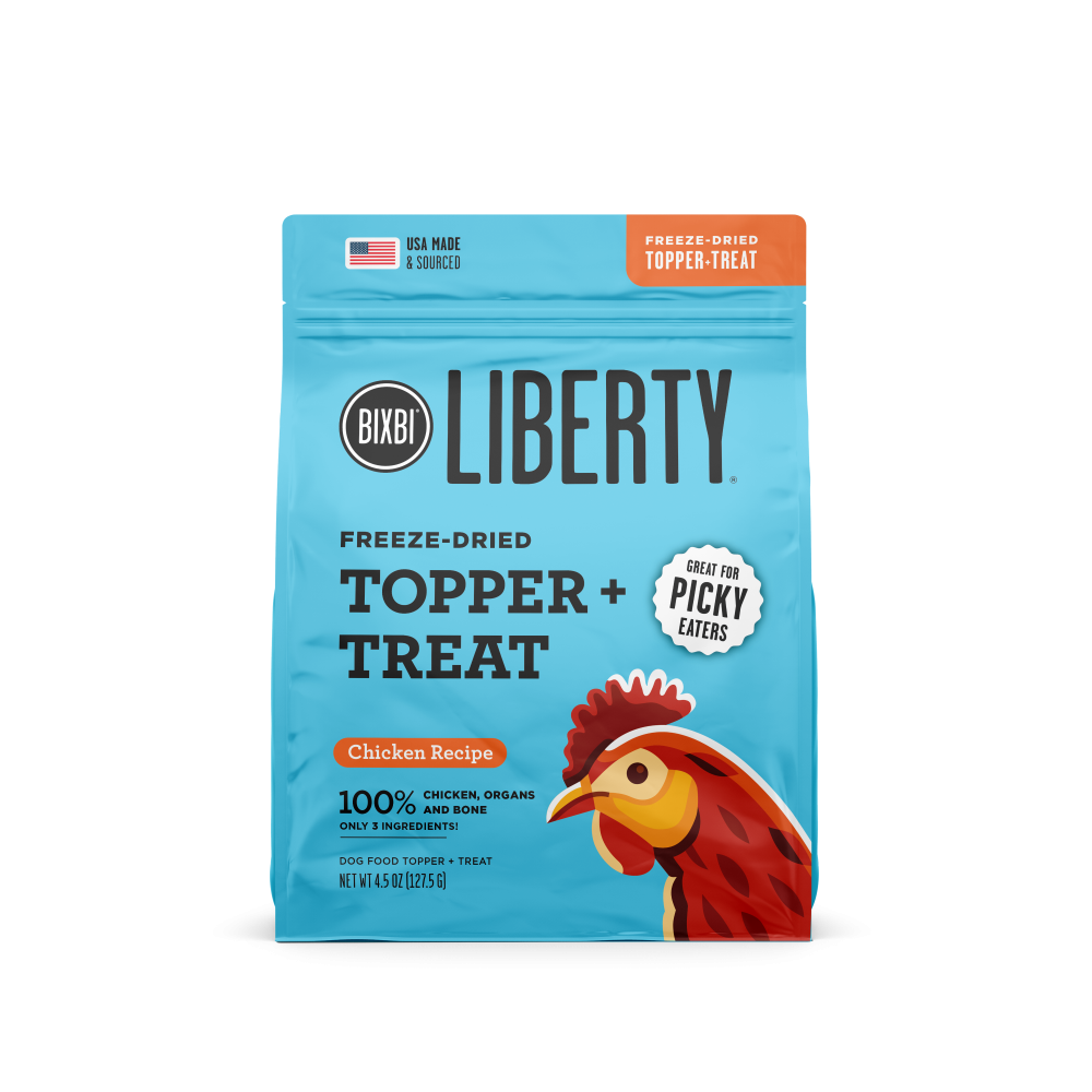 BIXBI LIBERTY Chicken Freeze Dried Topper & Treat